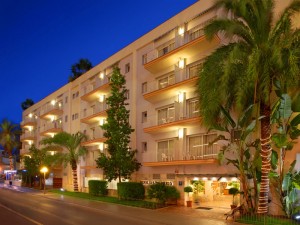 Calella Hotel Les Palmeres Aussen