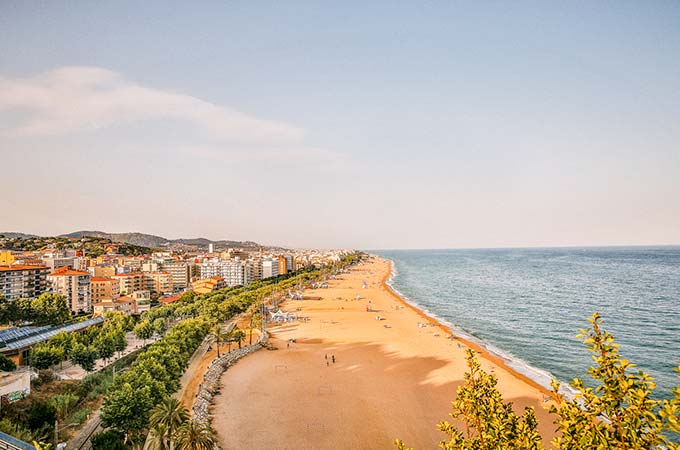 Calella Strand Playa Garbi 